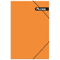CARPETA CON ELASTICO OFICIO NARANJO