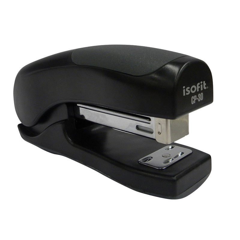 CORCHETERA CORTA PLASTICA NEGRO PARA 25 HOJAS