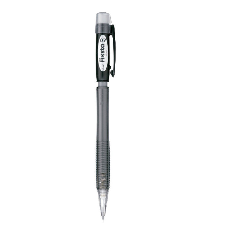 PORTAMINAS 0,7 MM PLASTICO FIESTA NEGRO