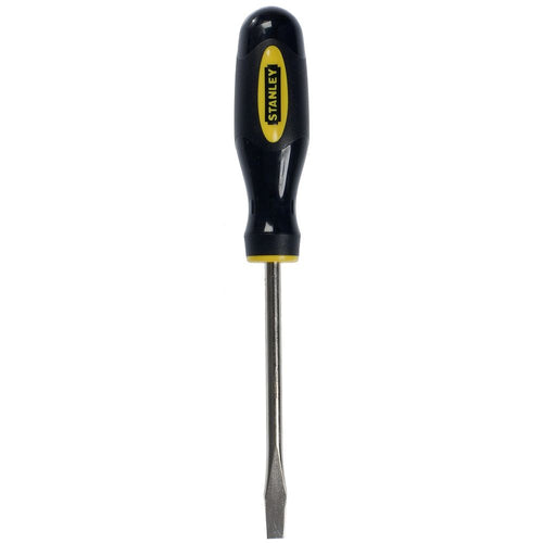 Atornillador Punta Plana 1/4 Pulgada X4 Negro Amarillo