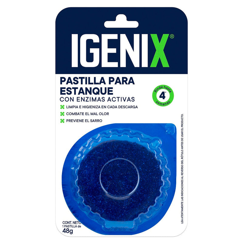 Desinfectante Inodoro Pastilla 48 gr Azul