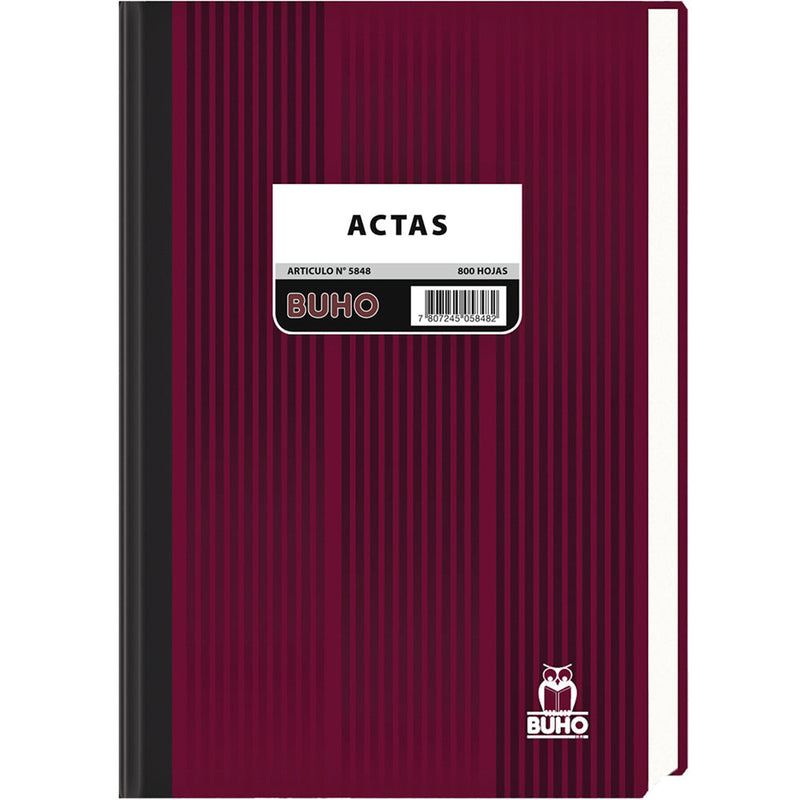 Libro De Actas 800 Paginas
