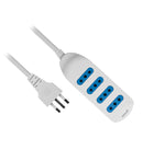 PERFORADORA MEDIANA PLASTICA GRIS CAJA 15 HOJAS (6852081713360)