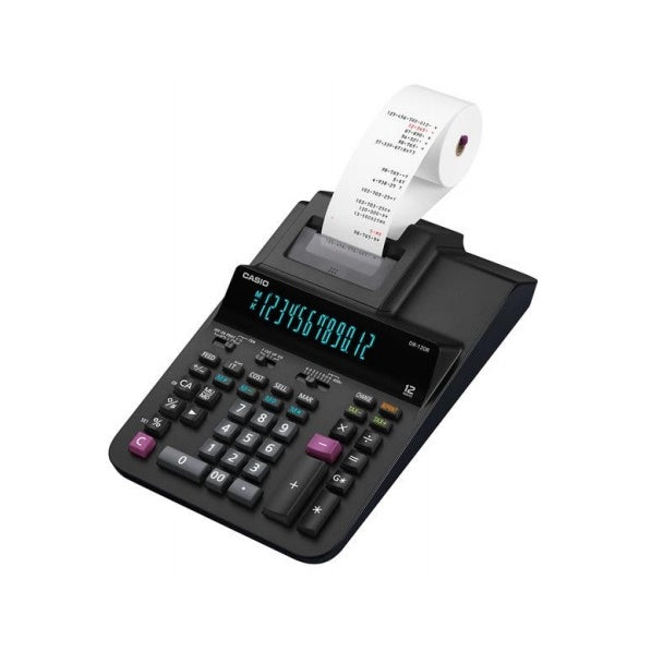 Calculadora Contable 12 Dígitos Con Impresora Dr-120R-Bk