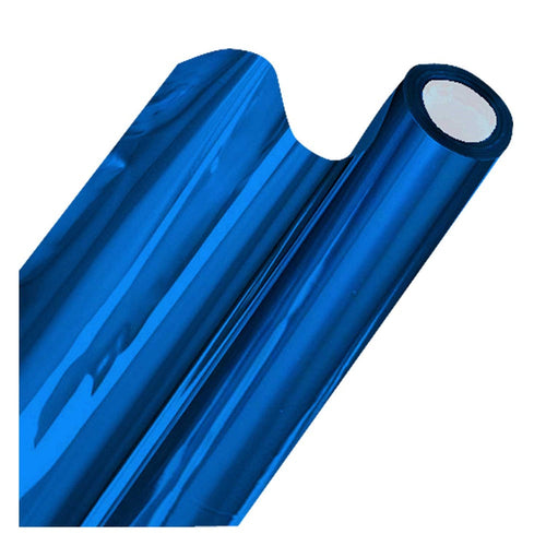 Papel Metálico 50 X 70 Cm 40 Micrones Azul