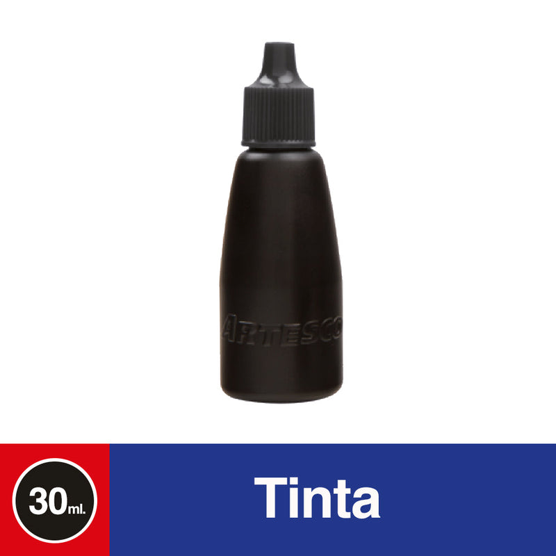 Tinta Tampón Negro 30 ml