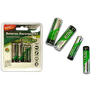 PILA RECARGABLE AA 2 UN + AAA 2 UN 2700 MAH (6852111958224)